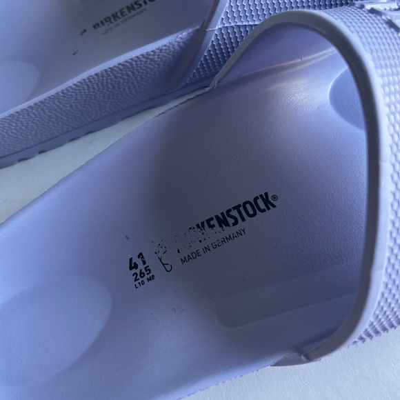 Birkenstock Arizona Blue Rubber Flip Flops Sandals size EUR 41, US 10.5 - Picture 5 of 12